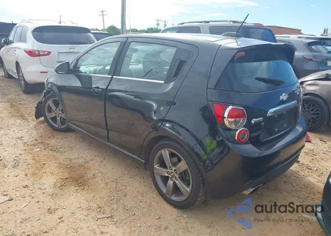 2015 Chevrolet Sonic Rs Auto из США, поврежденный, VIN 1G1JG6SB0F4149584